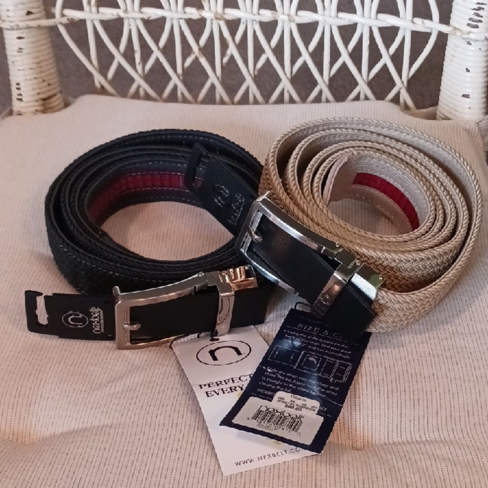 Nexbelt~ 2 cut to fit braided belts